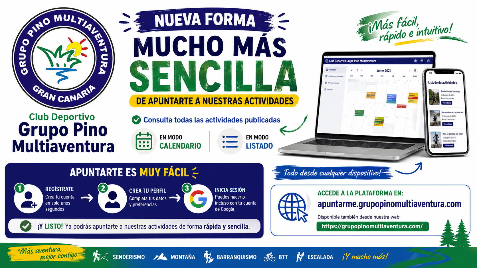 Guía Paso a Paso - APP Apuntarme a una actividad